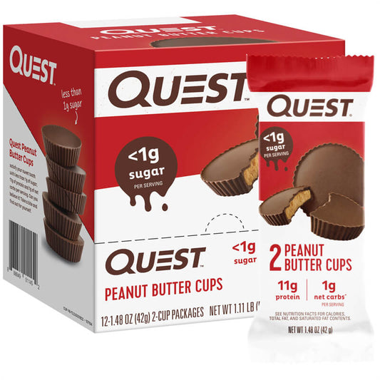 Quest Nutrition Peanut Butter Cups, 12 Count