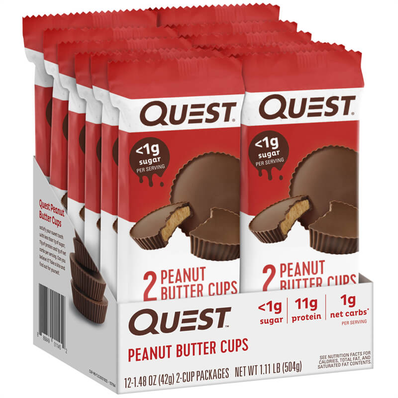 Quest Nutrition Peanut Butter Cups, 12 Count