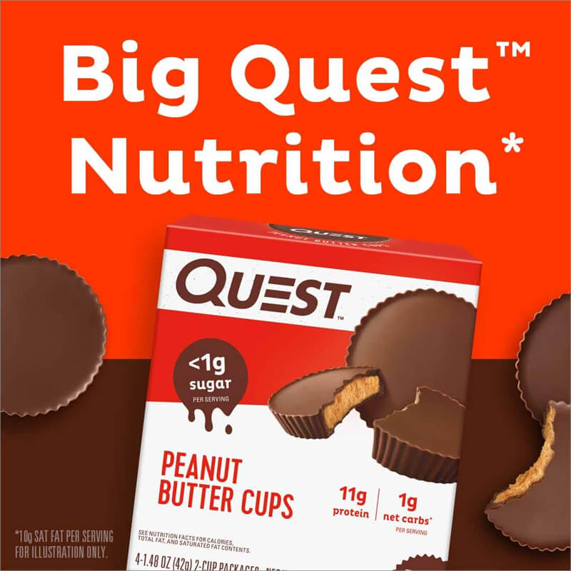 Quest Nutrition Peanut Butter Cups, 12 Count